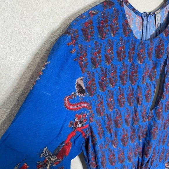 Anthropologie Blank London NWT Floral Boho Maxi Dress Small Sample - Picture 3 of 8